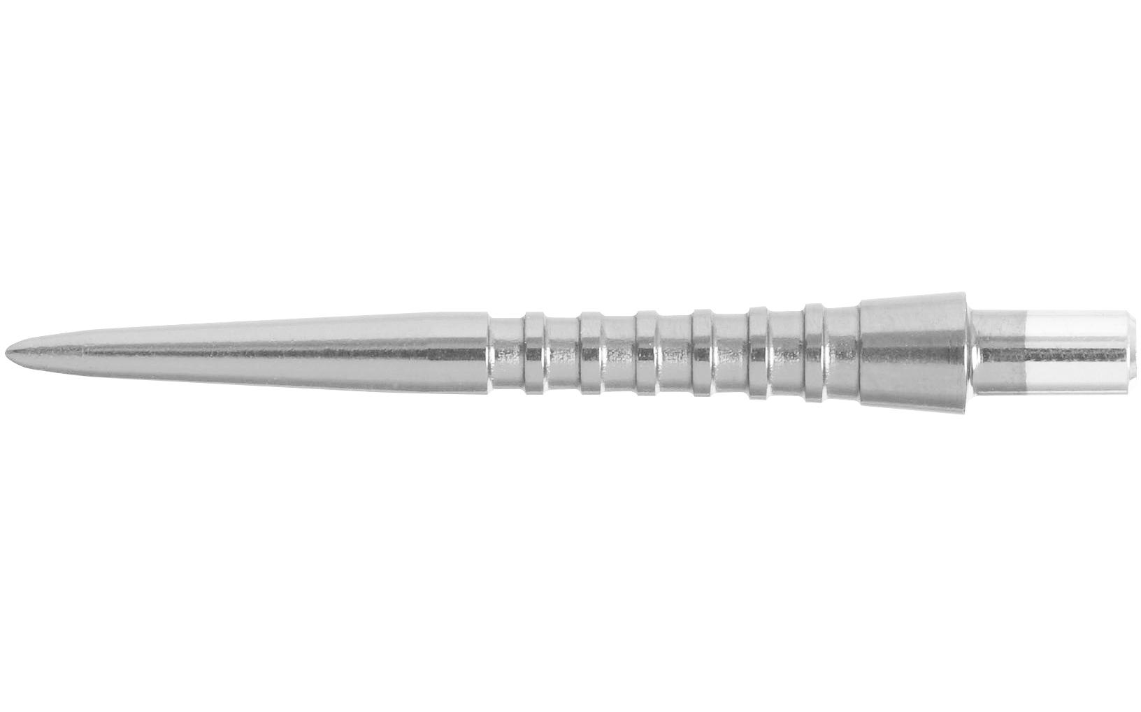 TARGET DARTS Point Grooved Silver - Click Image to Close